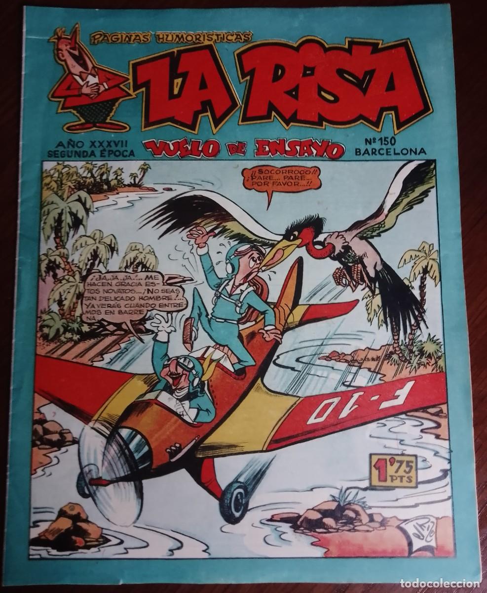 Livros de Banda Desenhada: LA RISA N&ordm; 150- MARCO 1952-ORIGINAL EL RARO CON USURA- ORIGINAL-PERFECTO-LEER TODO BIEN VER FOTO