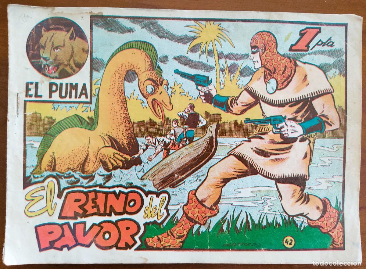 Comics: EL PUMA N&ordm; 42 - EL REINO DEL PAVOR - EDITORIAL MARCO - ORIGINAL DE &Eacute;POCA