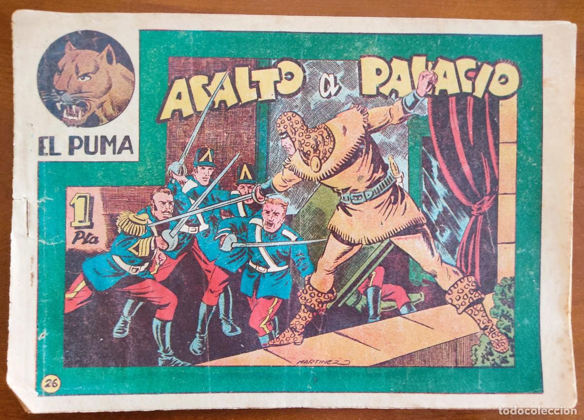 Tebeos: EL PUMA N&ordm; 26 - ASALTO A PALACIO - EDITORIAL MARCO - ORIGINAL DE &Eacute;POCA