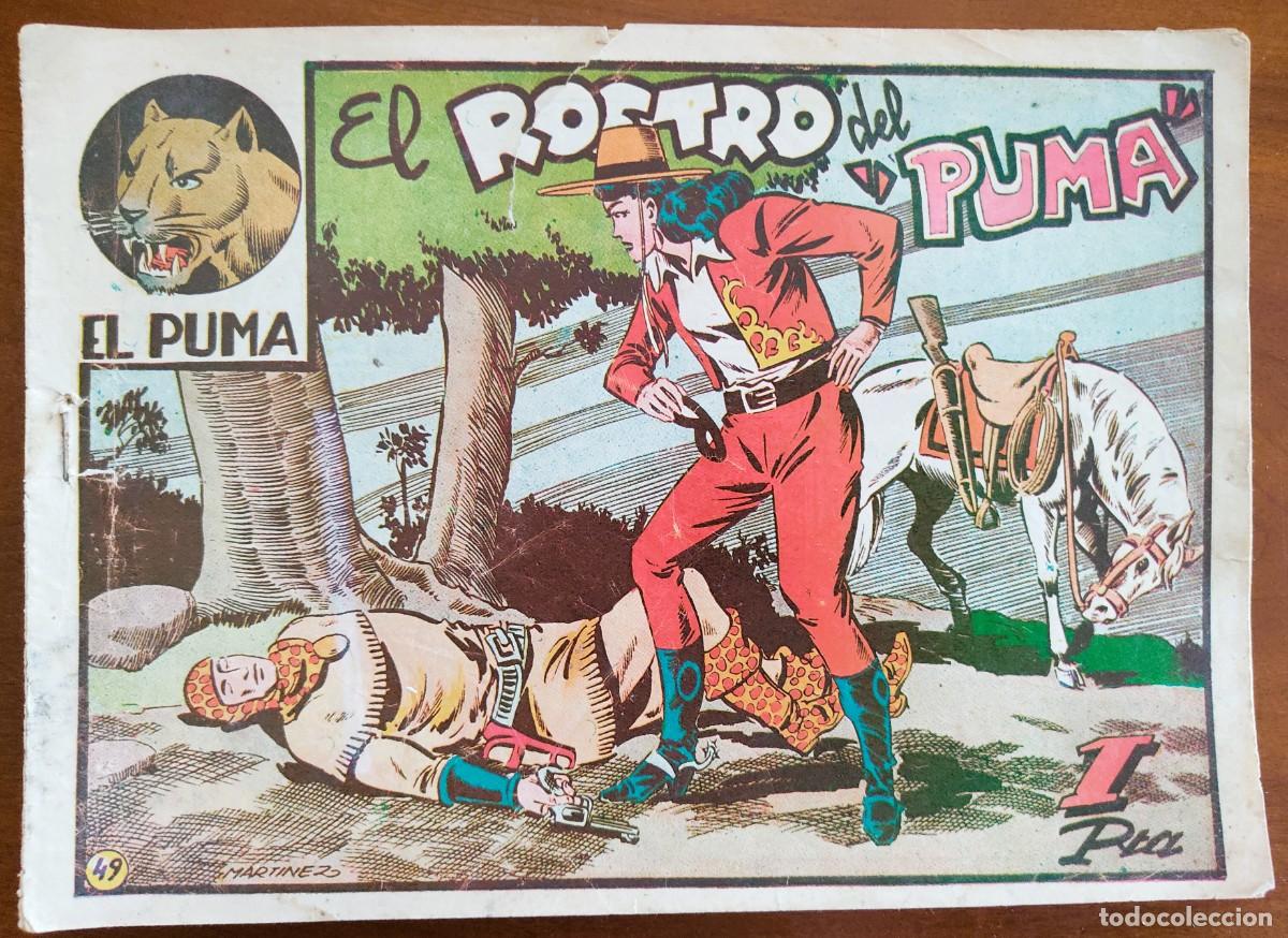 Giornalini: EL PUMA N&ordm; 49 - EL ROSTRO DEL PUMA - EDITORIAL MARCO - ORIGINAL DE &Eacute;POCA