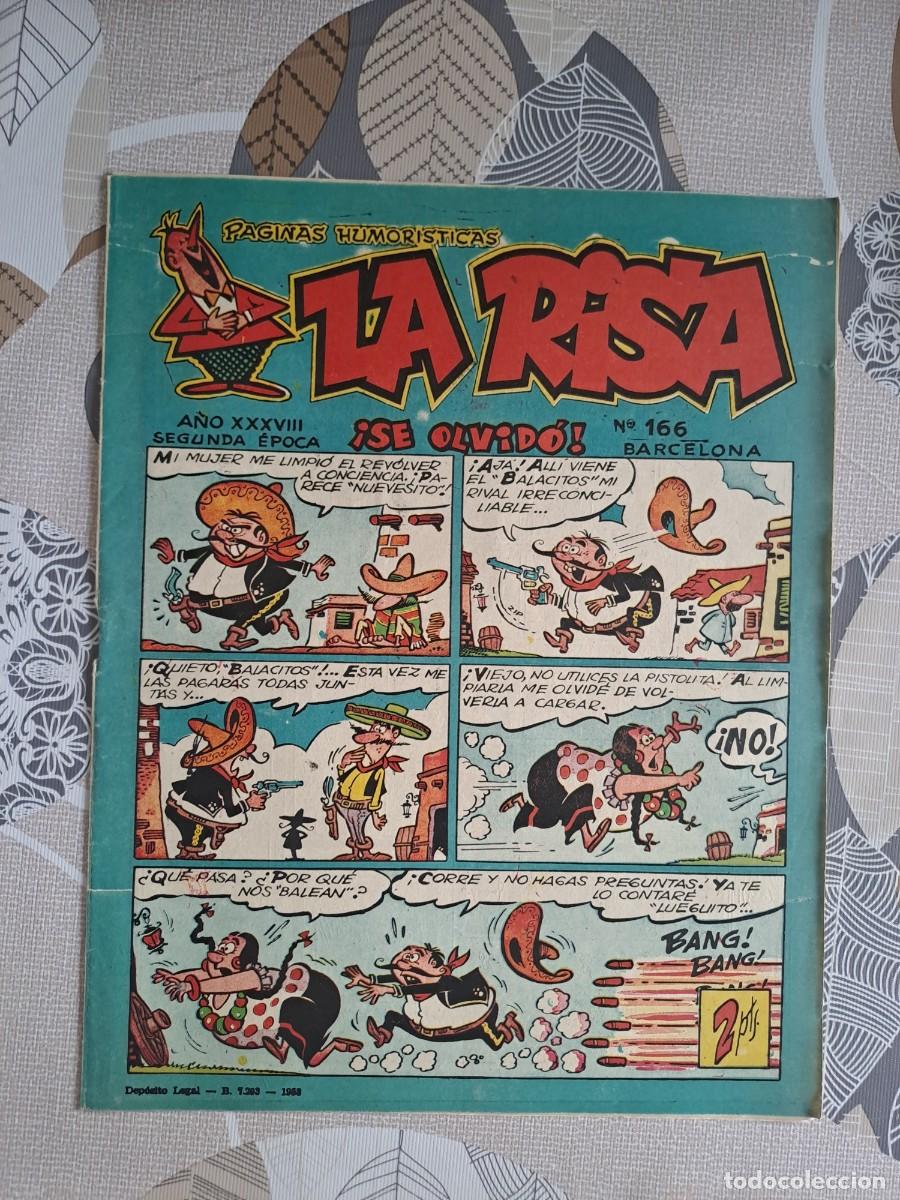 Tebeos: La risa 166, Marco en buen estado - Foto 1