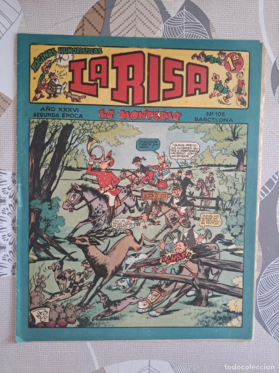 Tebeos: La risa 105, Marco en buen estado - Foto 1
