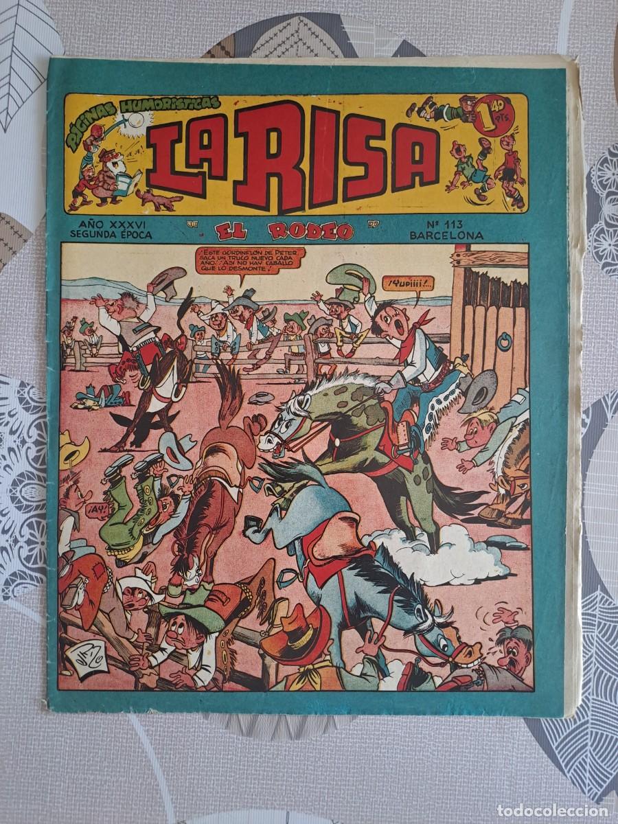 Tebeos: La risa 113, Marco en buen estado - Foto 1