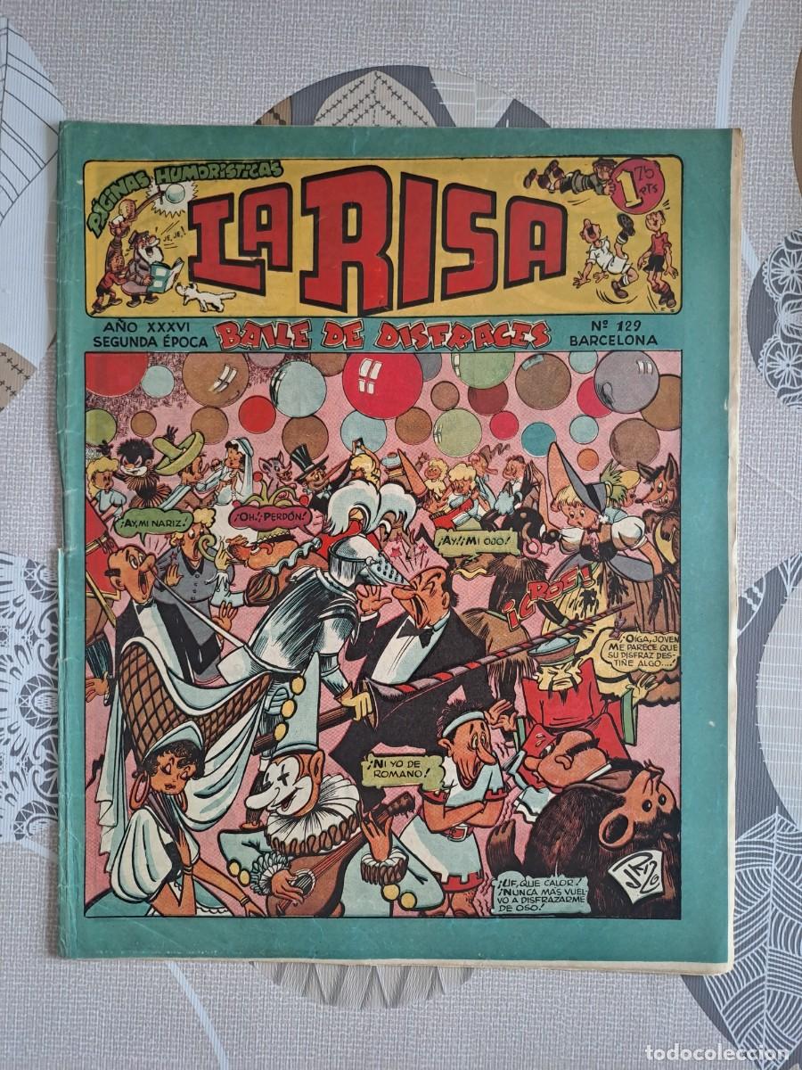 Tebeos: La risa 129, Marco en buen estado - Foto 1