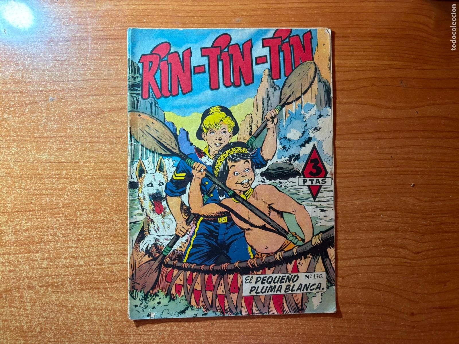 Giornalini: RIN TIN TIN N&ordm; 170 EDITORIAL MARCO ORIGINAL