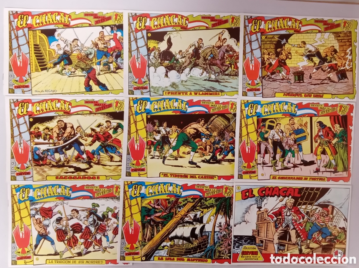 Tebeos: El Chacal Colecci&oacute;n Comic Completa Reedici&oacute;n Editorial Marco - Foto 2