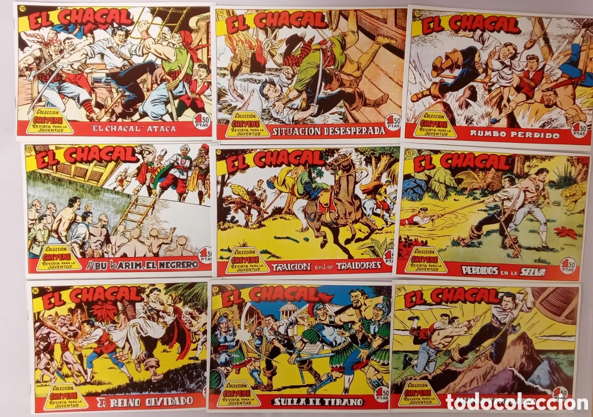 Tebeos: El Chacal Colecci&oacute;n Comic Completa Reedici&oacute;n Editorial Marco - Foto 3