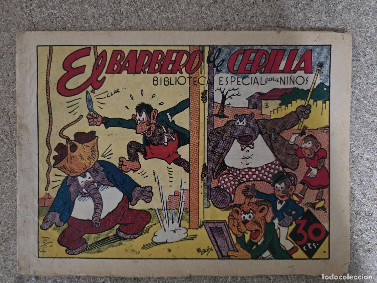 Tebeos: Hipo Monito y Fifi.El Barbero de Cerilla.30 cts.Editorial Marco 1942