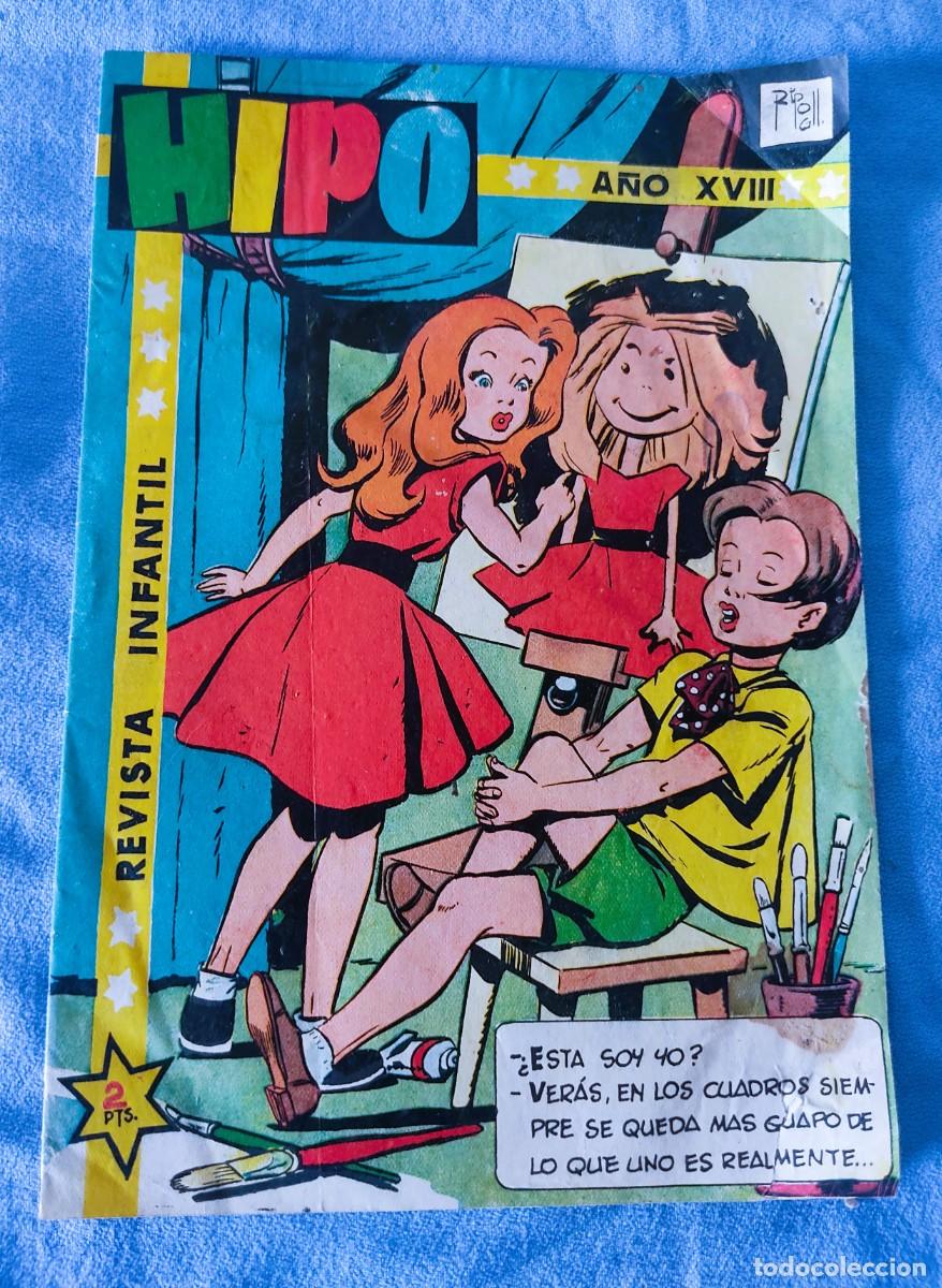 Tebeos: HIPO REVISTA INFANTIL N&ordm; 28 PERSONAJE RARO MELENAS DE FRANCISCO IBA&Ntilde;EZ (MORTADELO) MARCO A&Ntilde;O 1958