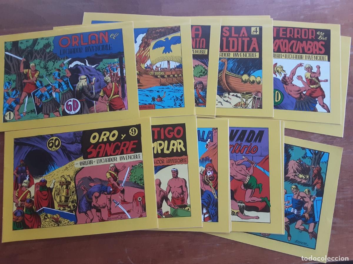 Giornalini: Orlan el luchador invencible, reedicion, a&ntilde;os 90. Boixcar 16 ejemplares