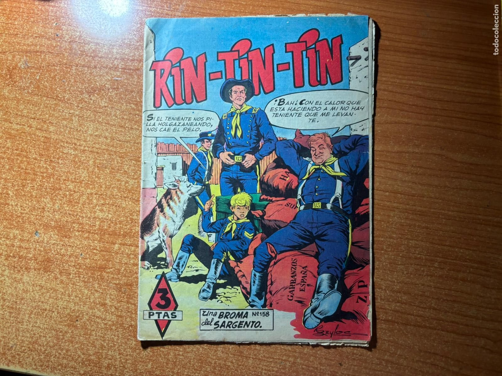 Tebeos: RIN TIN TIN N&ordm; 158 EDITORIAL MARCO ORIGINAL