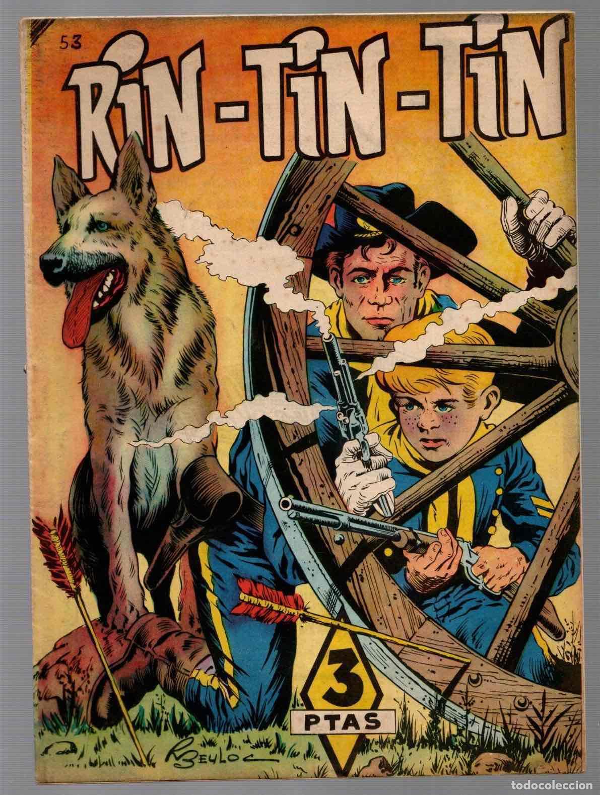 Tebeos: RIN-TIN-TIN N&ordm; 53 SABOTAJE. EDITORIAL MARCO, ORIGINAL