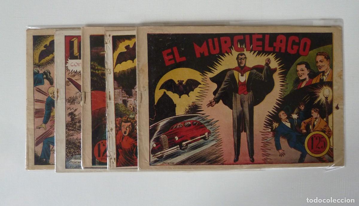 Tebeos: EL MURCIELAGO, COLECCION COMPLETA A FALTA DE UNO, EDIT. MARCO 1943, DE BOIXCAR, ORIGINALES