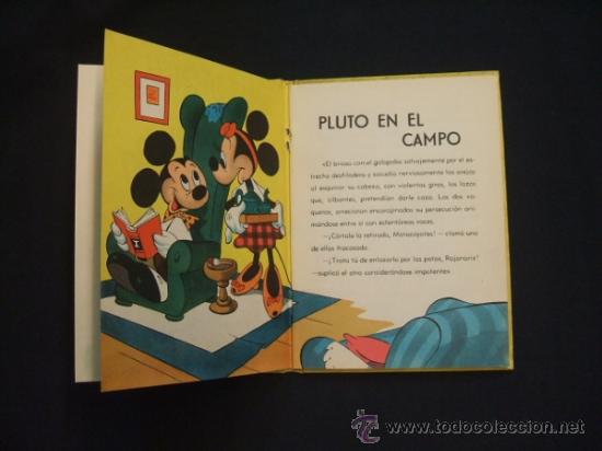 Tebeos: WALT DISNEY - PLUTO EN EL CAMPO - EDIT. MOLINO - 1954 - - Foto 5