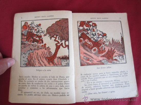 Tebeos: MICKEY HACE CAMPING - PRIMERA EDICION - 1934 - Foto 4