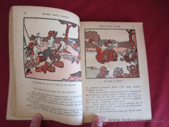 Tebeos: MICKEY HACE CAMPING - PRIMERA EDICION - 1934 - Foto 5