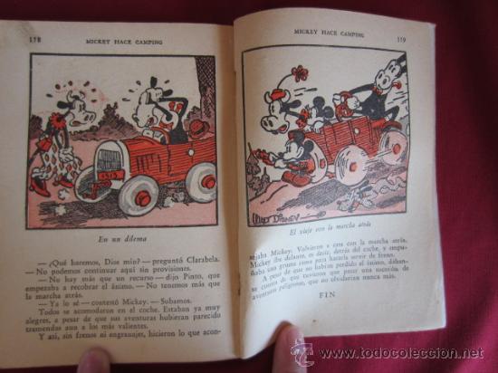 Tebeos: MICKEY HACE CAMPING - PRIMERA EDICION - 1934 - Foto 9
