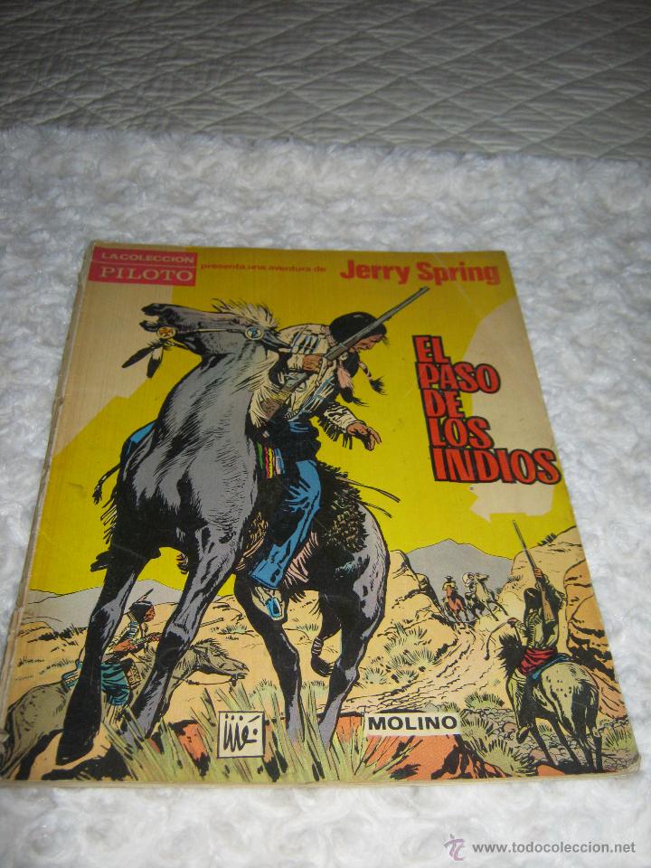 Tebeos: JERRY SPRING - COLECCION PILOTO - EL PASO DE LOS INDIOS - Foto 1