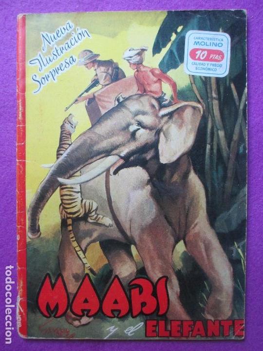 Tebeos: TEBEO MAABI Y EL ELEFANTE, MOLINO, N&ordm;9 - Foto 1