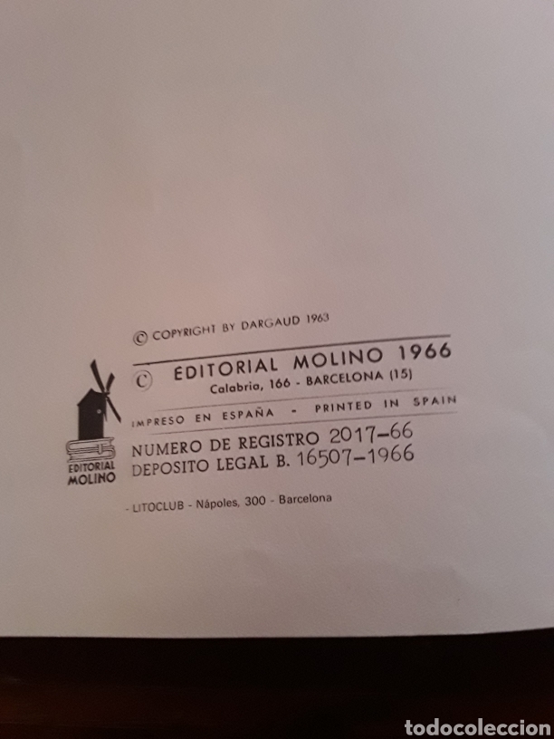 Tebeos: Raro c&oacute;mic de Asterix la hoz de oro a&ntilde;o 1966 primera edici&oacute;n - Foto 2