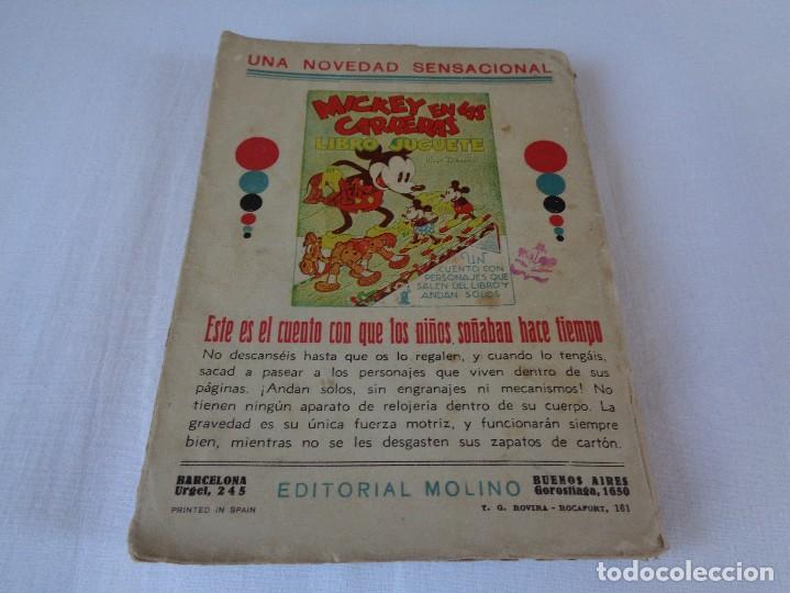 Tebeos: MICKEY EN LA ISLA DEL TESORO - EDITORIAL MOLINO - 1&ordf; EDICION - 1934 - Foto 3