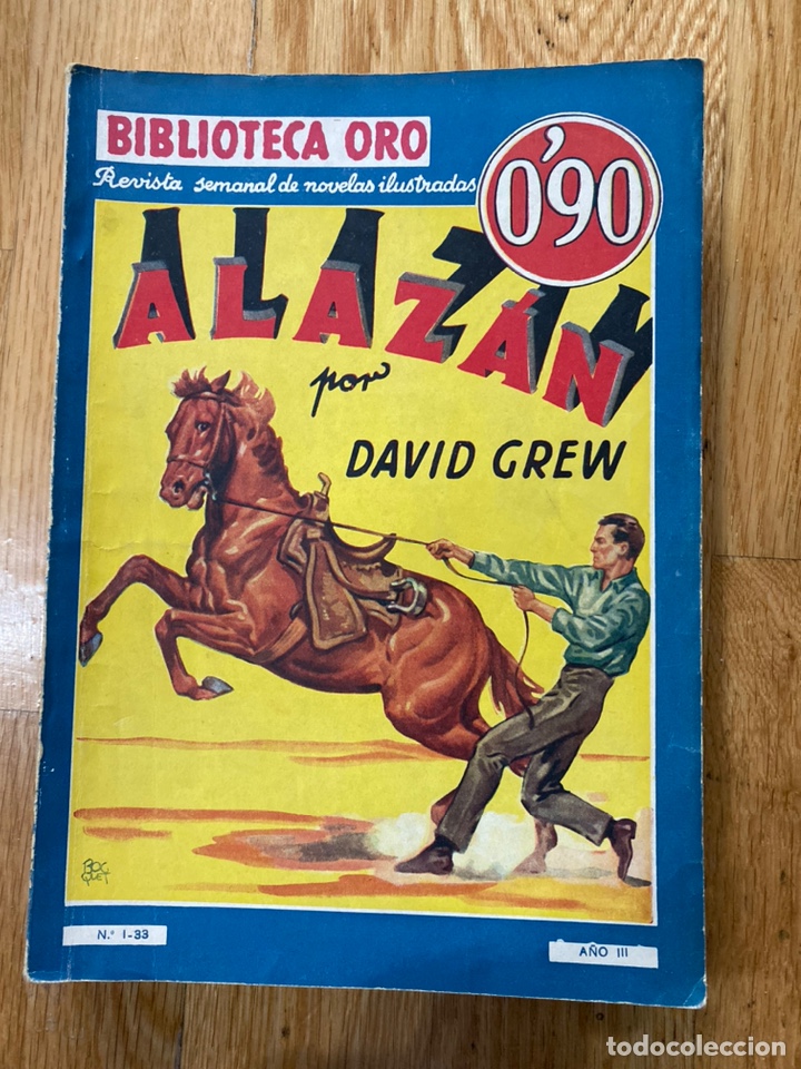 Tebeos: Biblioteca oro Alazan n&uacute;mero I-33 - Foto 1
