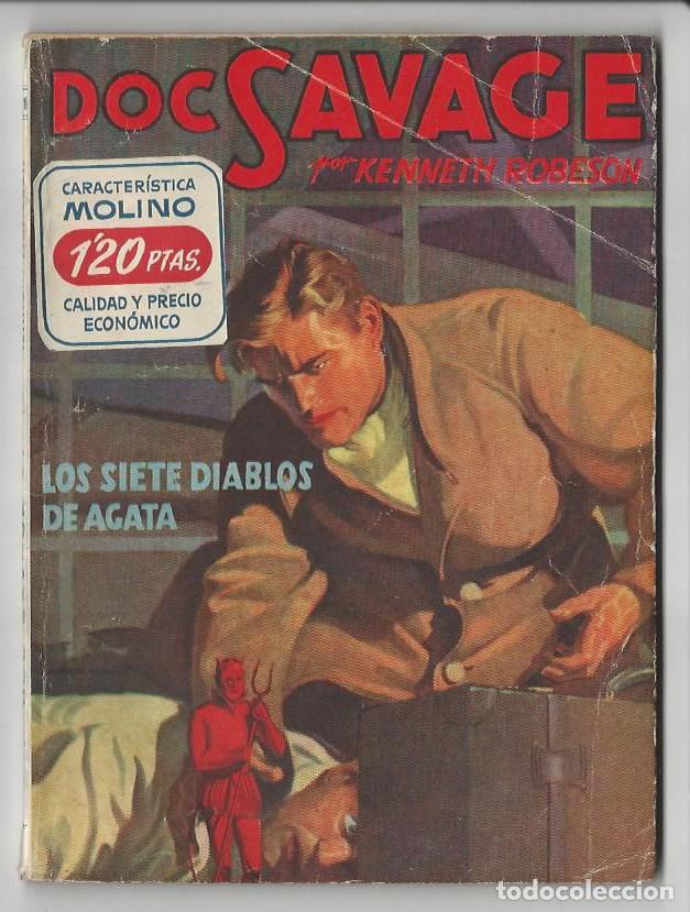 Tebeos: Molino. Doc Savage. Robeson. 37. - Foto 1