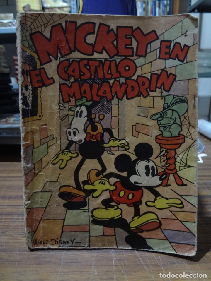 Tebeos: MICKEY EN EL CASTILLO MALANDRIN EDITORIAL MOLINO 1936 - Foto 1