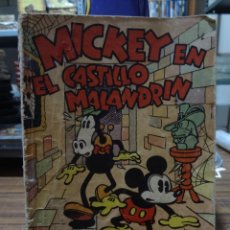 Tebeos: MICKEY EN EL CASTILLO MALANDRIN EDITORIAL MOLINO 1936