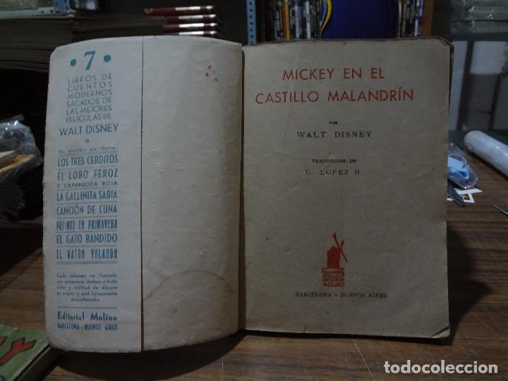 Tebeos: MICKEY EN EL CASTILLO MALANDRIN EDITORIAL MOLINO 1936 - Foto 11