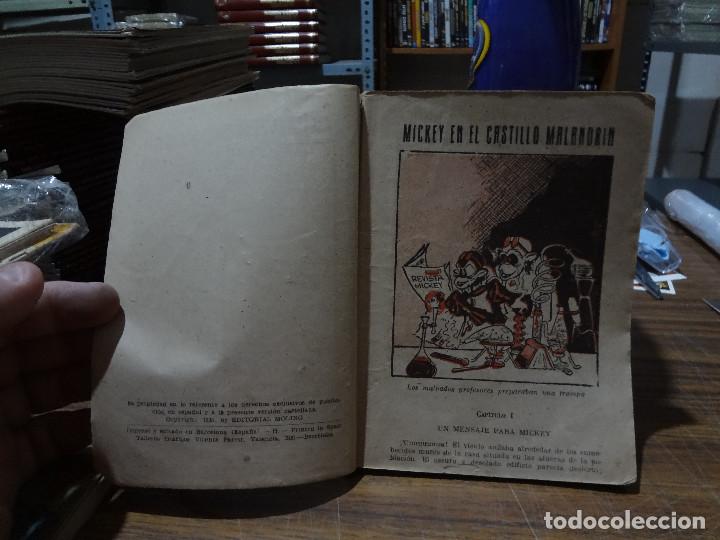 Tebeos: MICKEY EN EL CASTILLO MALANDRIN EDITORIAL MOLINO 1936 - Foto 12