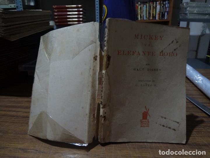 Tebeos: MICKEY Y EL ELEFANTE BOBO EDITORIAL MOLINO 1936 - Foto 8