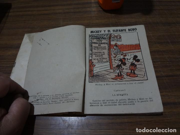 Tebeos: MICKEY Y EL ELEFANTE BOBO EDITORIAL MOLINO 1936 - Foto 10