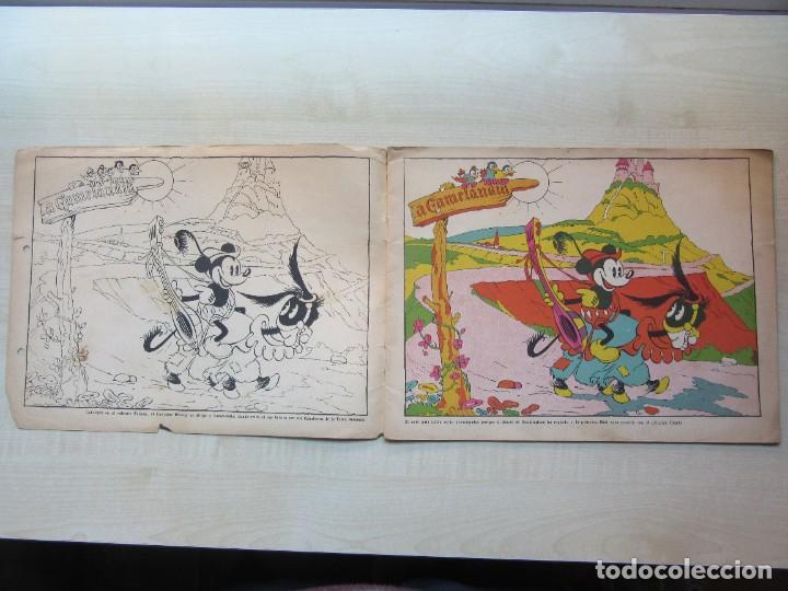 Tebeos: El ratón Mickey en la Corte del Rey Arturo (Cuadernos de dibujos) Ed Molino - Foto 2 - 292578803
