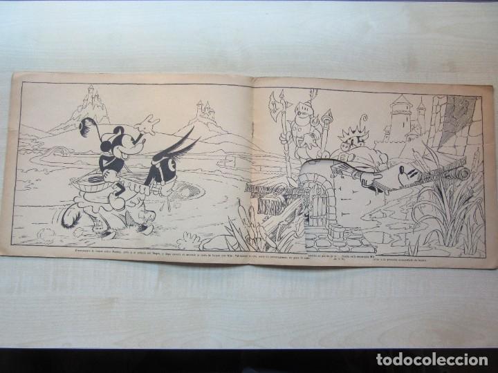 Tebeos: El ratón Mickey en la Corte del Rey Arturo (Cuadernos de dibujos) Ed Molino - Foto 6 - 292578803