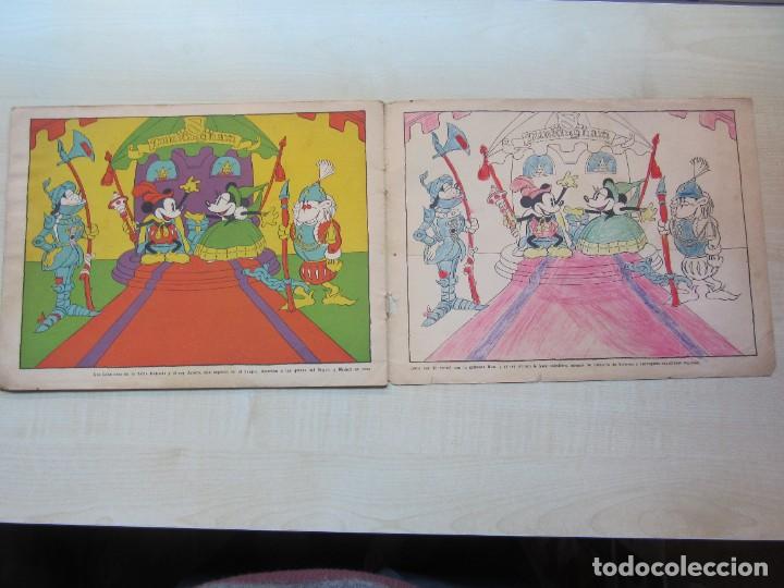 Tebeos: El ratón Mickey en la Corte del Rey Arturo (Cuadernos de dibujos) Ed Molino - Foto 10 - 292578803
