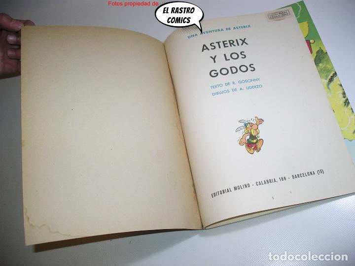 Tebeos: Asterix y los Godos, ed. Molino a&ntilde;o 1966 - Foto 4