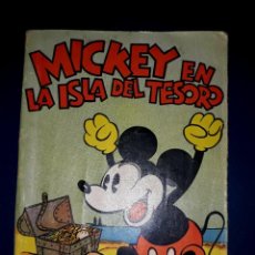 Tebeos: MICKEY EN LA ISLA DEL TESORO EDITORIAL MOLINO 2ª EDICIÓN 1935