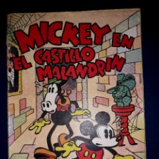Tebeos: MICKEY EN EL CASTILLO MALANDRIN EDITORIAL MOLINO 1ª EDICIÓN 1936. Lote 340405008