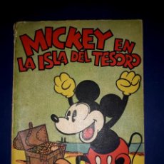 Tebeos: MICKEY EN LA ISLA DEL TESORO EDITORIAL MOLINO 1ª EDICIÓN 1934. Lote 340431253