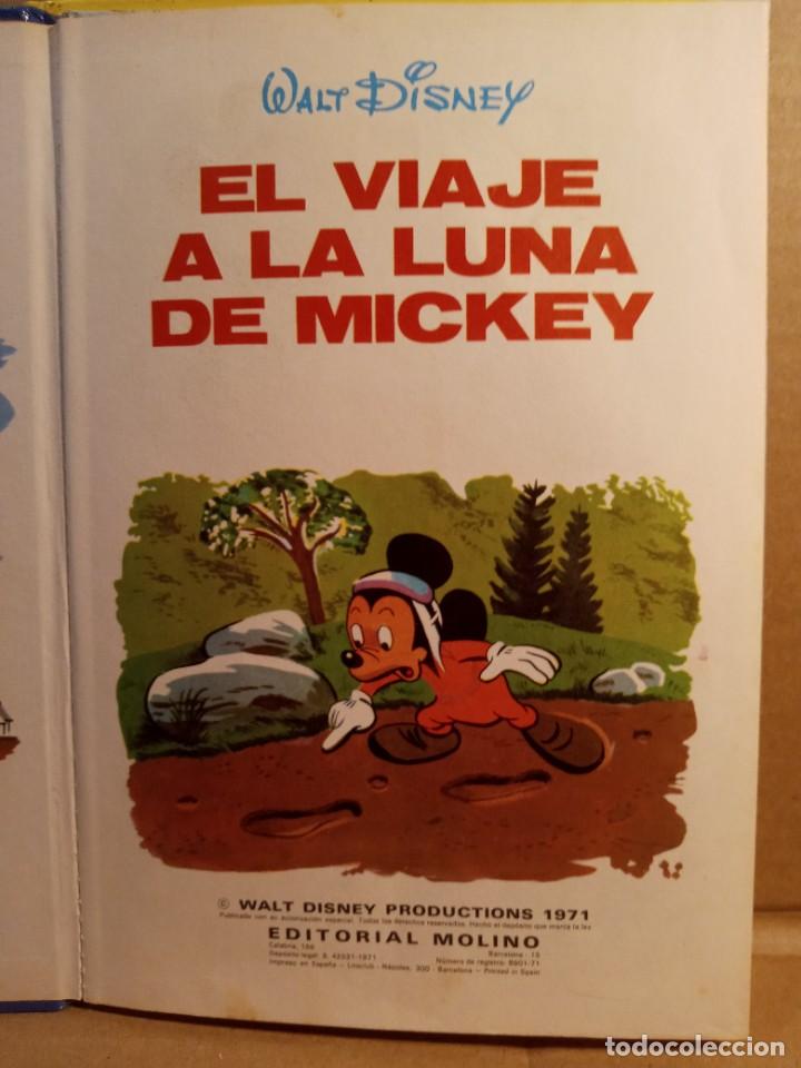 Tebeos: El viaje a la Luna de MICKEY - Ed. MOLINO.. - Foto 2
