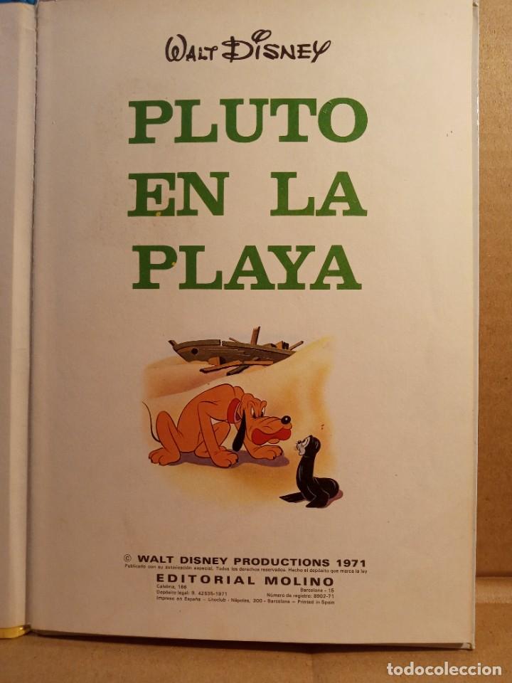 Tebeos: PLUTO en la playa - Ed. MOLINO.. - Foto 2