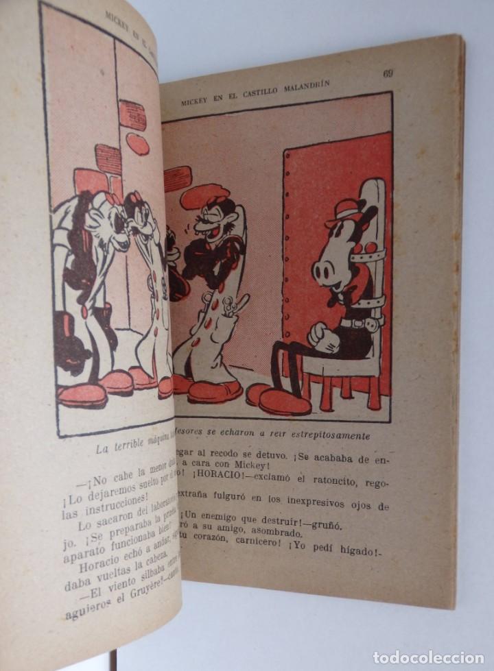 Tebeos: Mickey en el Castillo Malandr&iacute;n &ndash; Ed. Molino 1936 - Foto 3