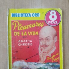 Tebeos: PLEAMARES DE LA VIDA, AGATHA CHRISTIE, EDITORIAL MOLINO, Nº 270, AMARILLA, 1950, ... L5551. Lote 358281505