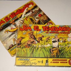 Tebeos: (M21) JIM EL TEMERARIO ALEX RAYMOND AÑO 1936 - ALBUM 1 - 2 COMPLETO!!, EDT MOLINO, VER DESCRIPCIÓN. Lote 358765900