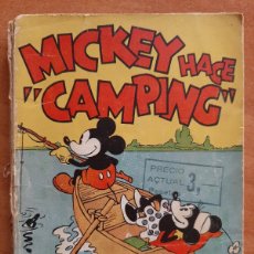 Tebeos: 1937 MICKEY HACE CAMPING. Lote 366327086