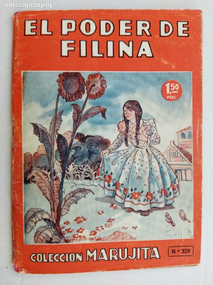 Tebeos: COLECCI&Oacute;N MARUJITA N&ordm; 329 - EL PODER DE FILINA - EDICIONES MOLINO - Foto 1