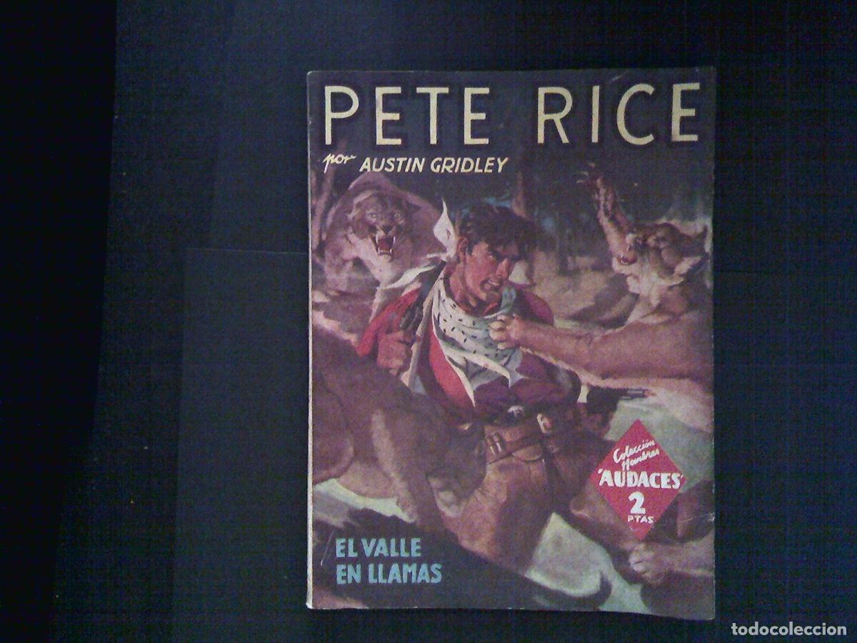Tebeos: PETE RICE 29 - El valle en llamas - AUSTIN GRIDLEY - Foto 1