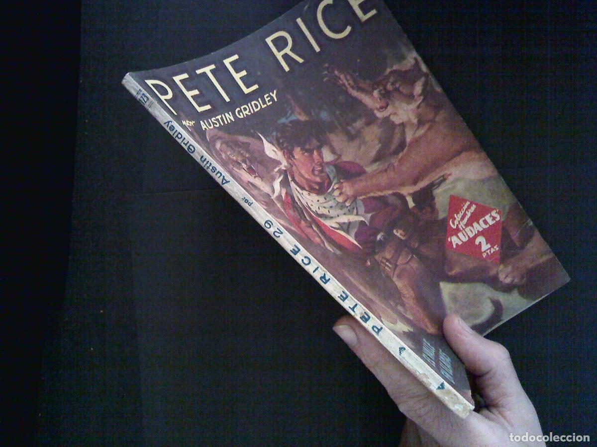 Tebeos: PETE RICE 29 - El valle en llamas - AUSTIN GRIDLEY - Foto 2