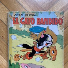 Tebeos: EL GATO BANDIDO - MICKEY PRESENTA - WALT DISNEY - 1ª EDICIÓN 1936